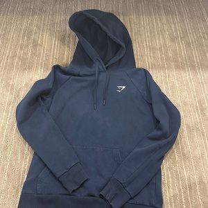 Gym shark, navy blue hoodie